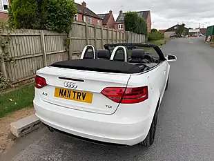 Used 2011 Audi A3 Cabriolet S Line White - Interior and Exterior details 3