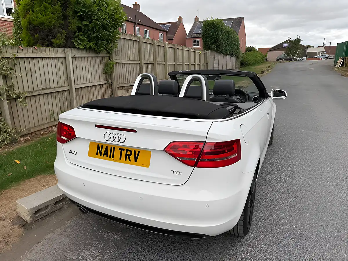 Used 2011 Audi A3 Cabriolet S Line White - Interior and Exterior details 3