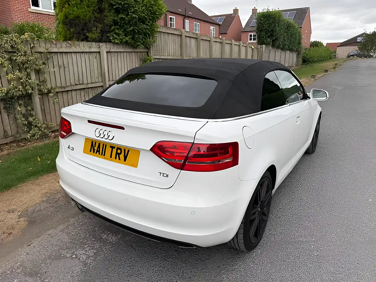 Used 2011 Audi A3 Cabriolet S Line White - Interior and Exterior details 8
