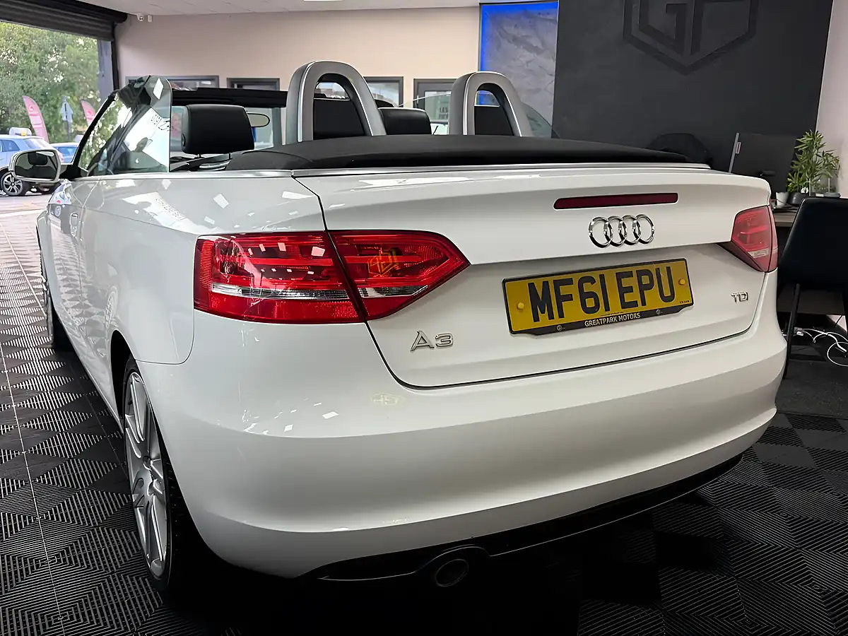 Used 2011 Audi A3 Cabriolet S Line White - Interior and Exterior details 3