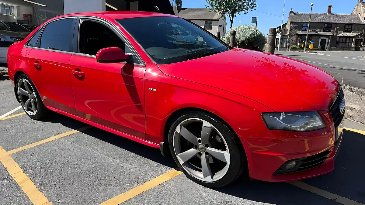 Used 2011 Audi A4 Black Edition Red - Front View
