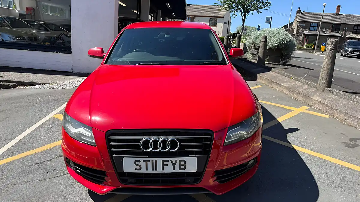Used 2011 Audi A4 Black Edition Red - Interior and Exterior details 10
