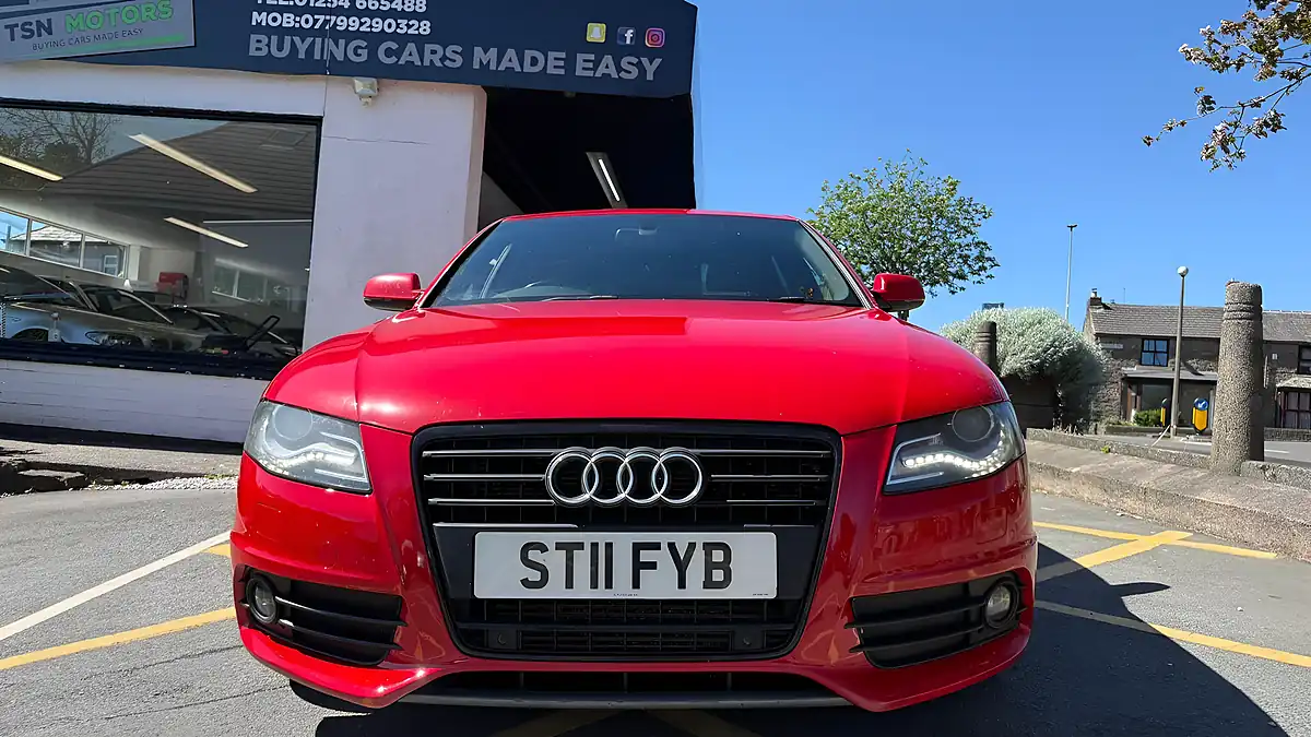 Used 2011 Audi A4 Black Edition Red - Interior and Exterior details 13