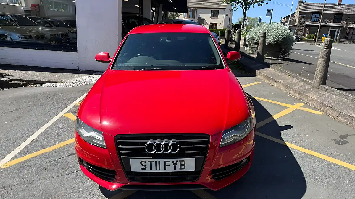 Used 2011 Audi A4 Black Edition Red - Interior and Exterior details 6