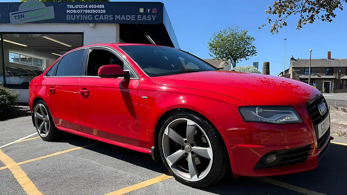 Used 2011 Audi A4 Black Edition Red - Interior and Exterior details 9