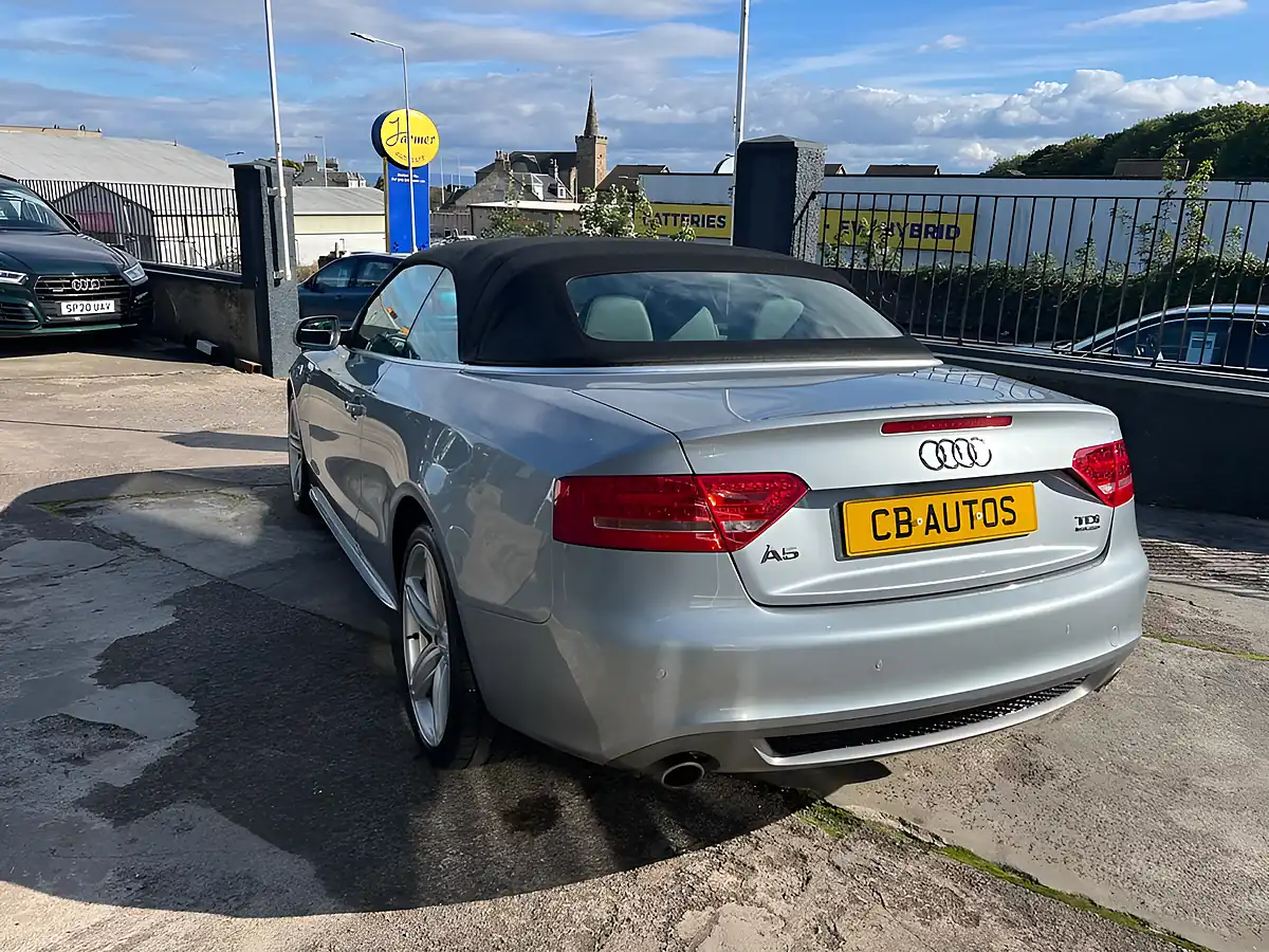 Used 2011 Audi A5 Cabriolet S Line Silver - Interior and Exterior details 9