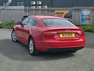 Used 2011 Audi A5 Se Red - Interior and Exterior details 3