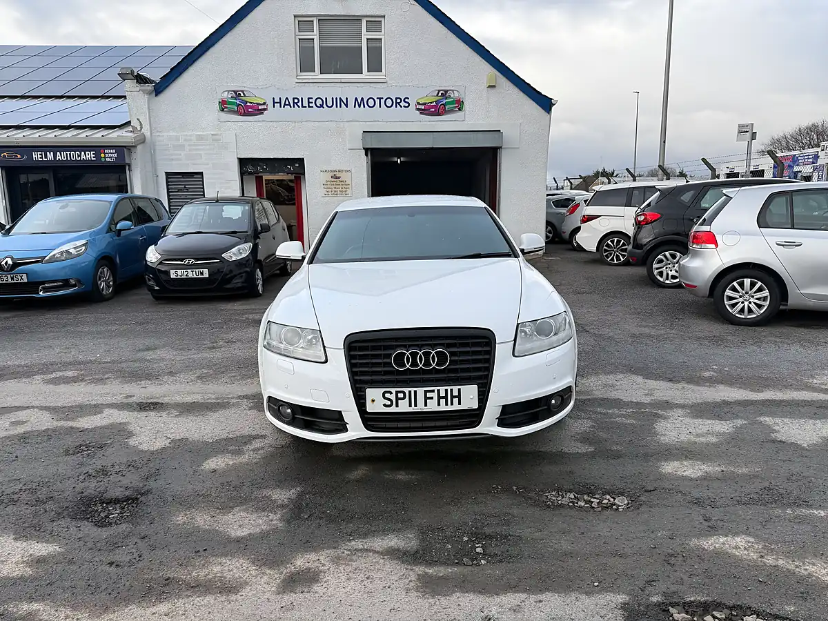 Used 2011 Audi A6 Saloon S Line Special Edition White - Interior and Exterior details 2