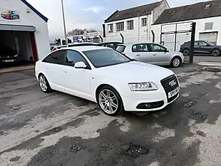 Used 2011 Audi A6 Saloon S Line Special Edition White - Interior and Exterior details 3