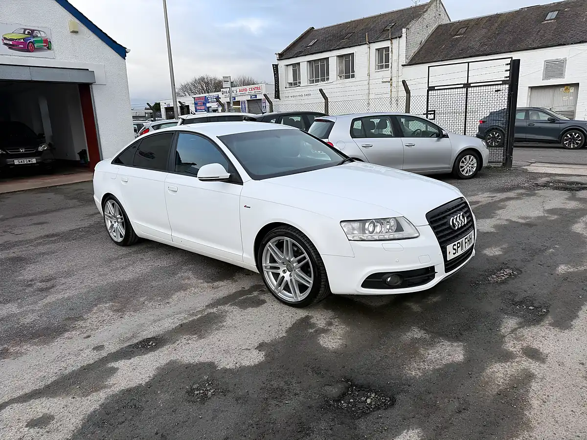 Used 2011 Audi A6 Saloon S Line Special Edition White - Interior and Exterior details 3