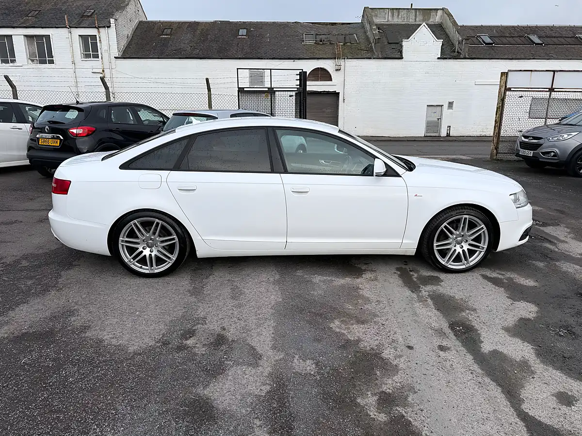 Used 2011 Audi A6 Saloon S Line Special Edition White - Interior and Exterior details 4