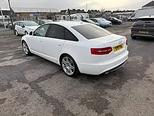 Used 2011 Audi A6 Saloon S Line Special Edition White - Interior and Exterior details 7