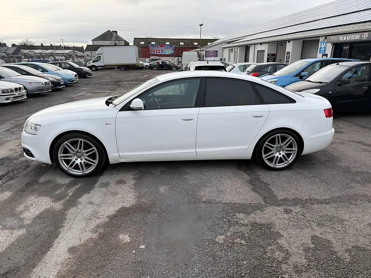Used 2011 Audi A6 Saloon S Line Special Edition White - Interior and Exterior details 8