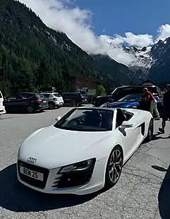 Used 2011 Audi R8 Spyder White - Interior and Exterior details 5