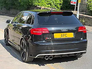 Used 2011 Audi RS3 Sportback Black - Interior and Exterior details 4