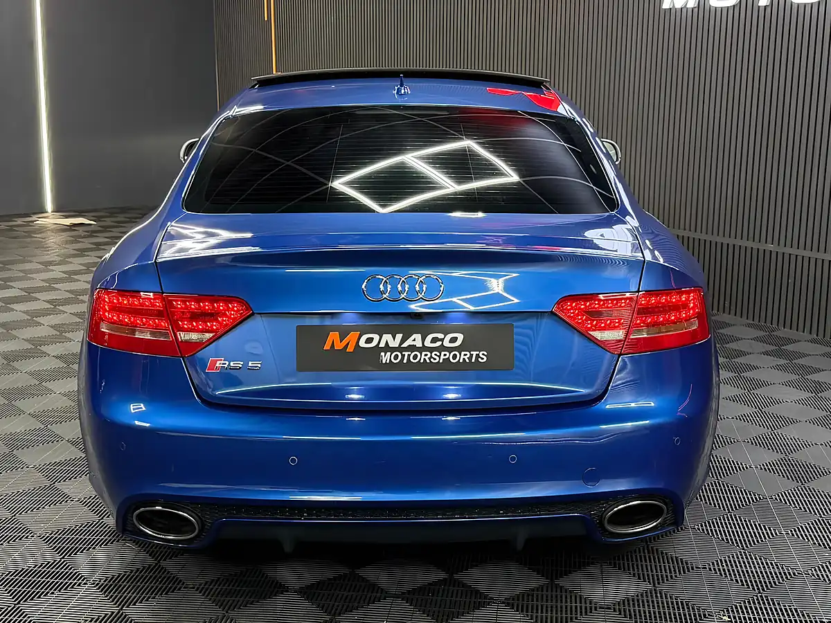 Used 2011 Audi RS5 Coupe Sepang Crystal Blue - Interior and Exterior details 6