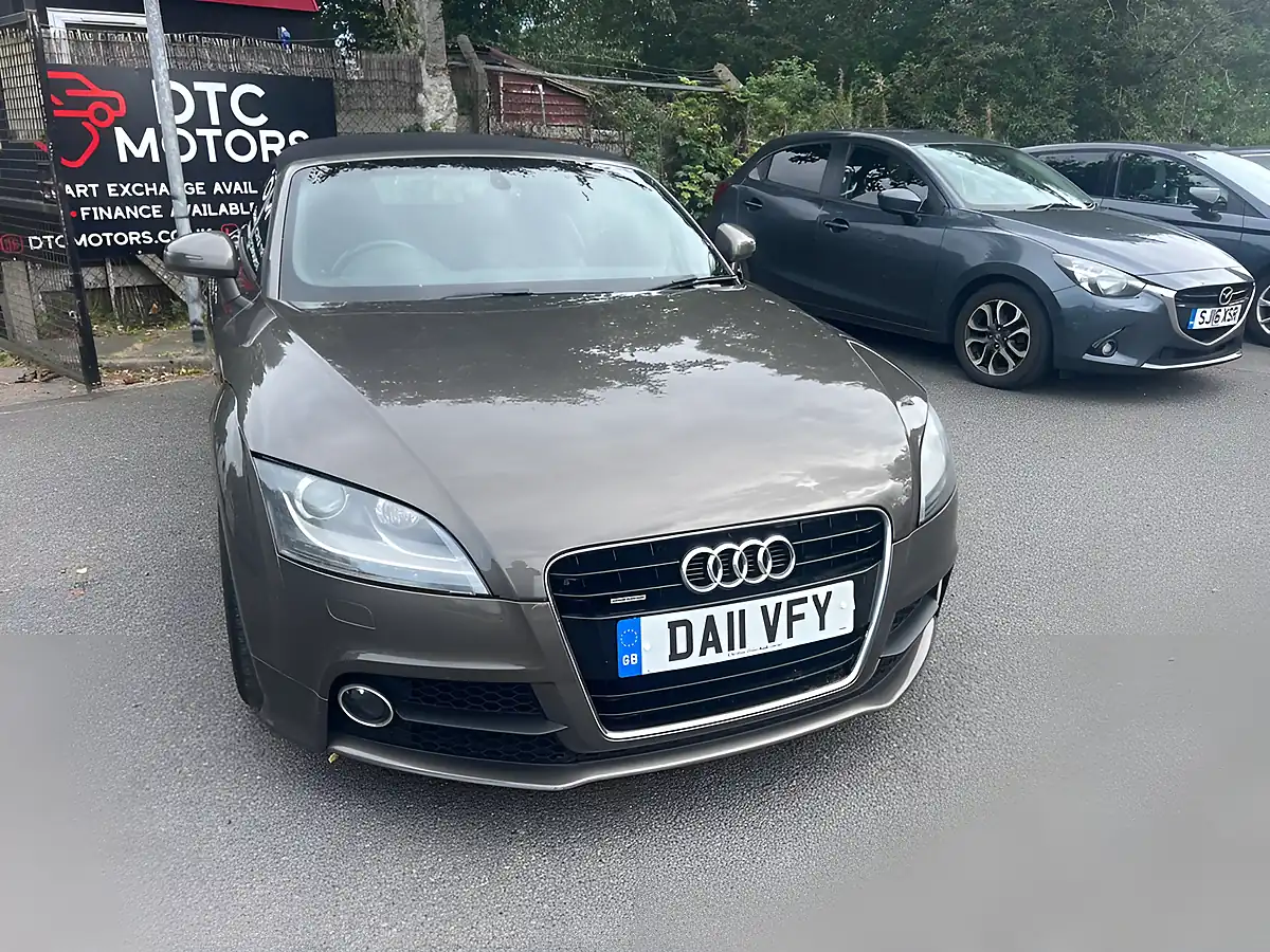 Used 2011 Audi Tt S Line Grey - Front View