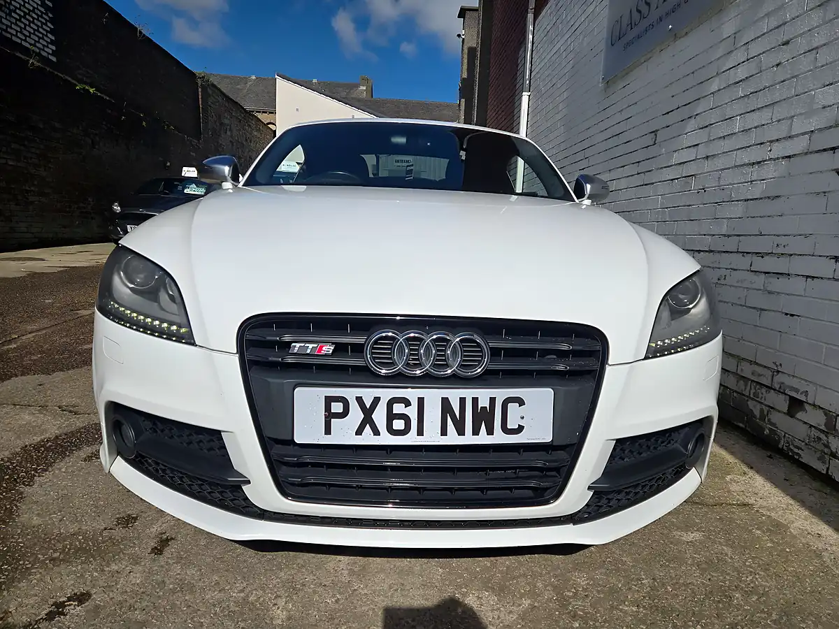 Used 2011 Audi Tts Black Edition White - Interior and Exterior details 2