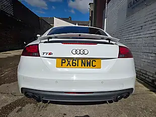 Used 2011 Audi Tts Black Edition White - Interior and Exterior details 8