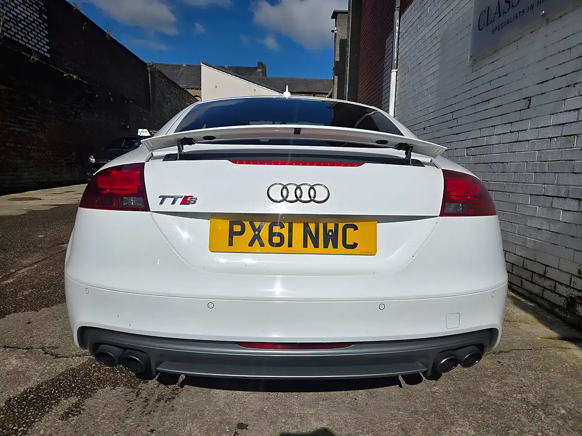 Used 2011 Audi Tts Black Edition White - Interior and Exterior details 8