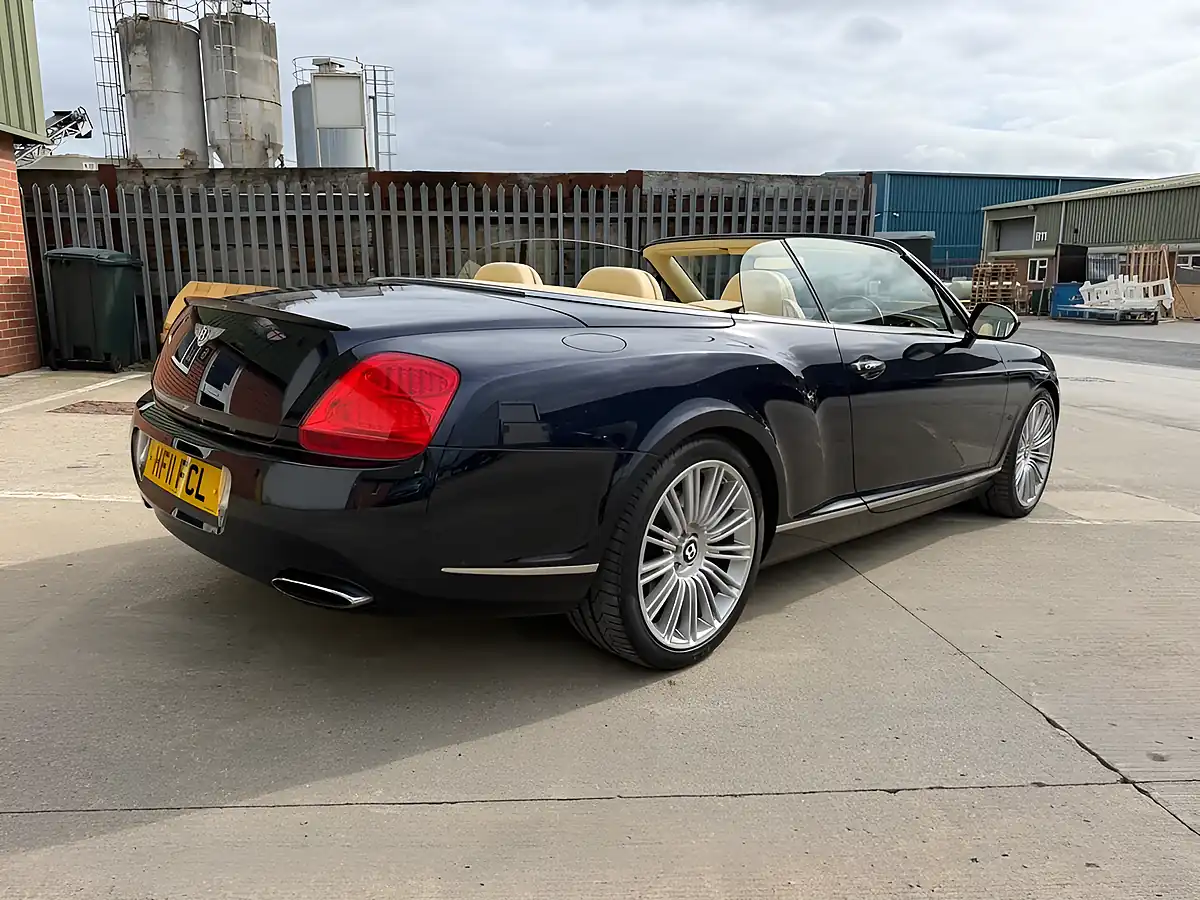 Used 2011 Bentley Continental Gtc Speed Blue - Interior and Exterior details 2