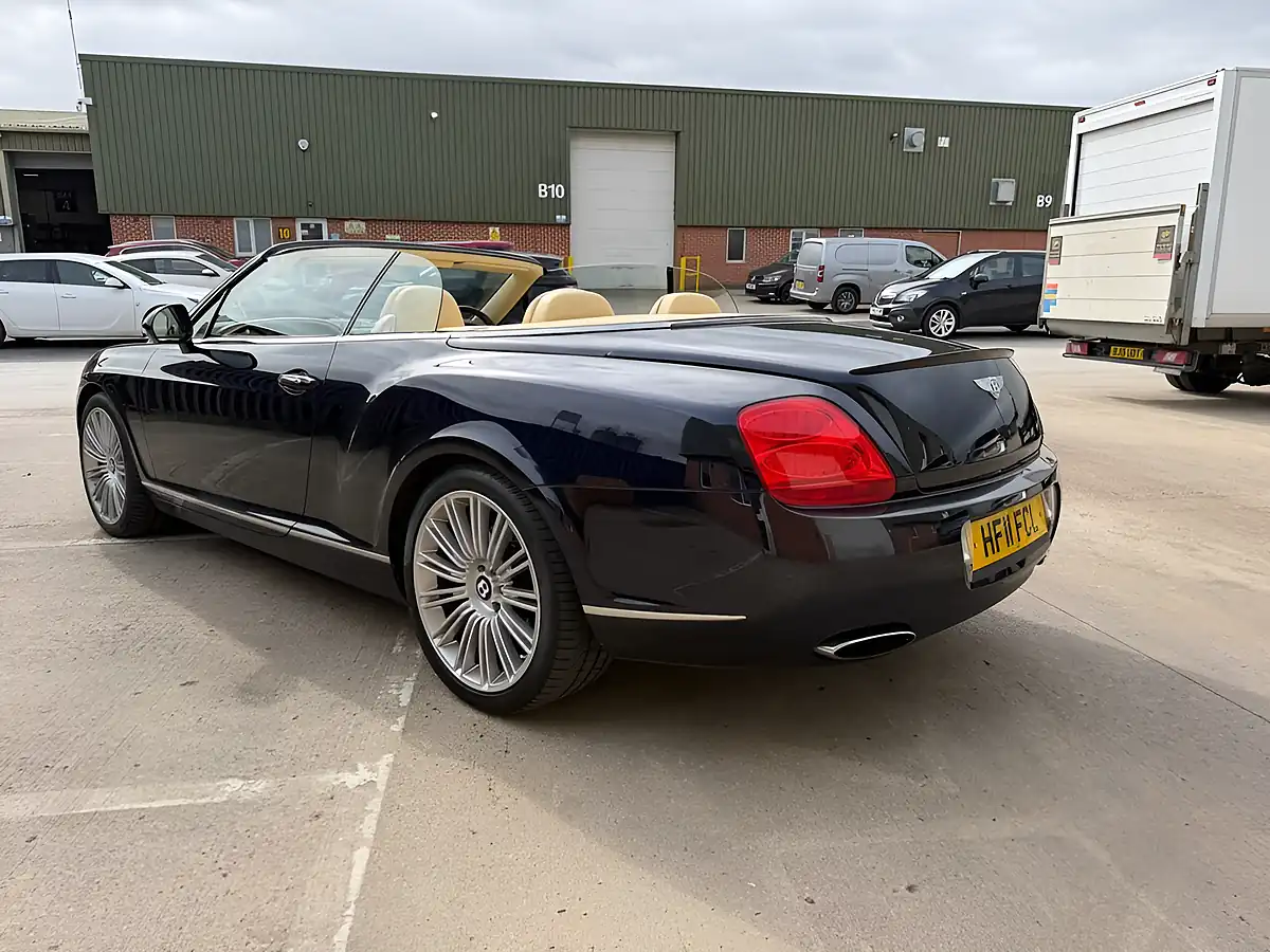 Used 2011 Bentley Continental Gtc Speed Blue - Interior and Exterior details 3