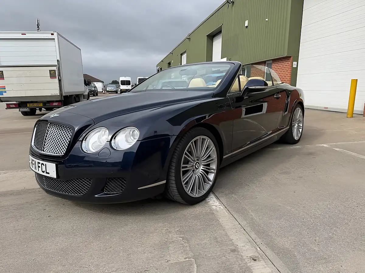 Used 2011 Bentley Continental Gtc Speed Blue - Interior and Exterior details 4