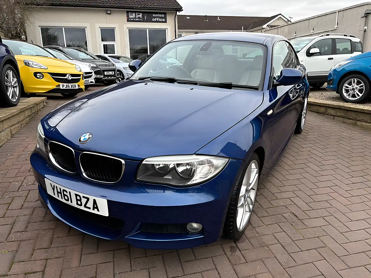 Used 2011 BMW 1 Series M Sport Le Mans Blue - Interior and Exterior details 4