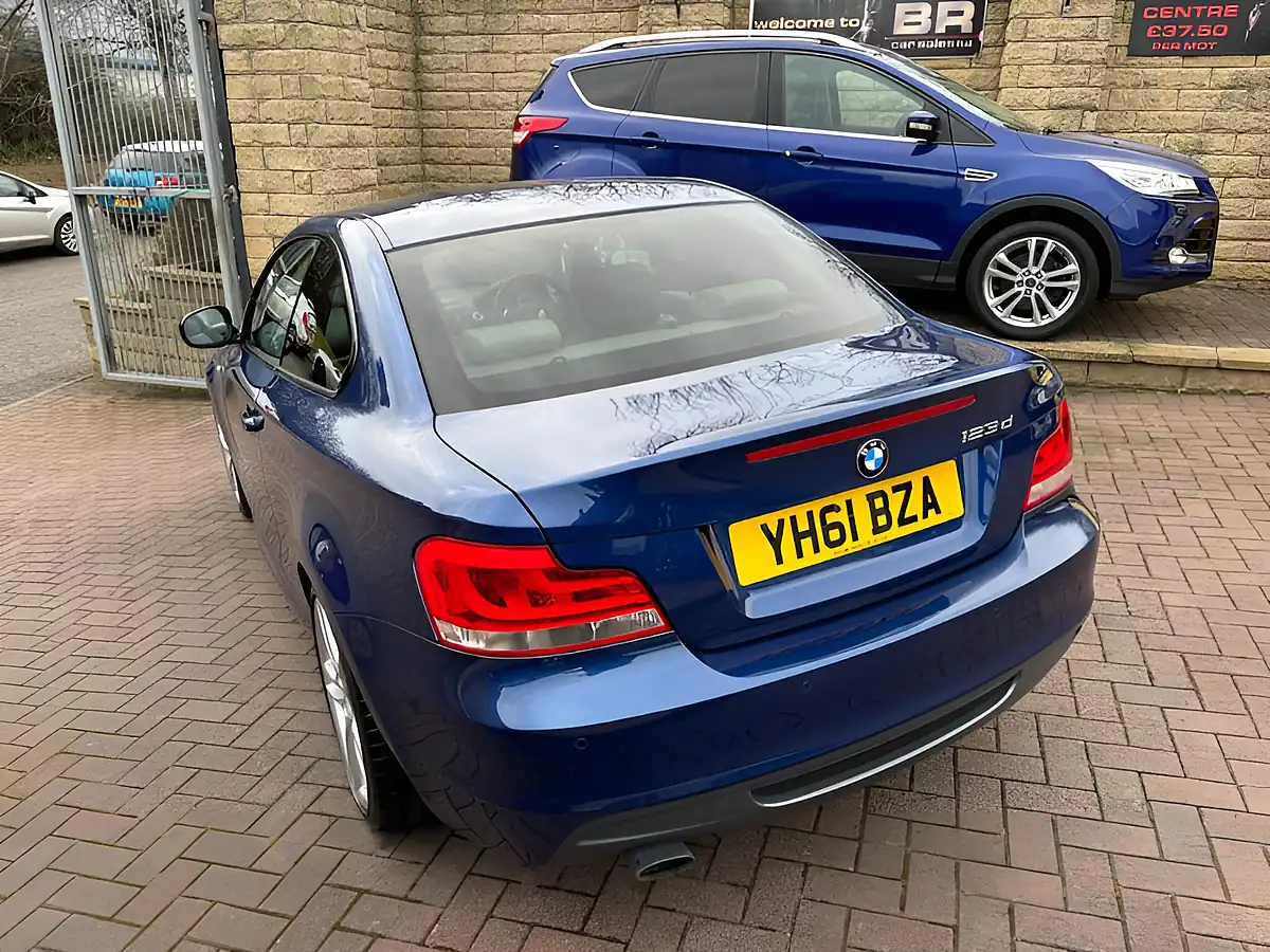 Used 2011 BMW 1 Series M Sport Le Mans Blue - Interior and Exterior details 8