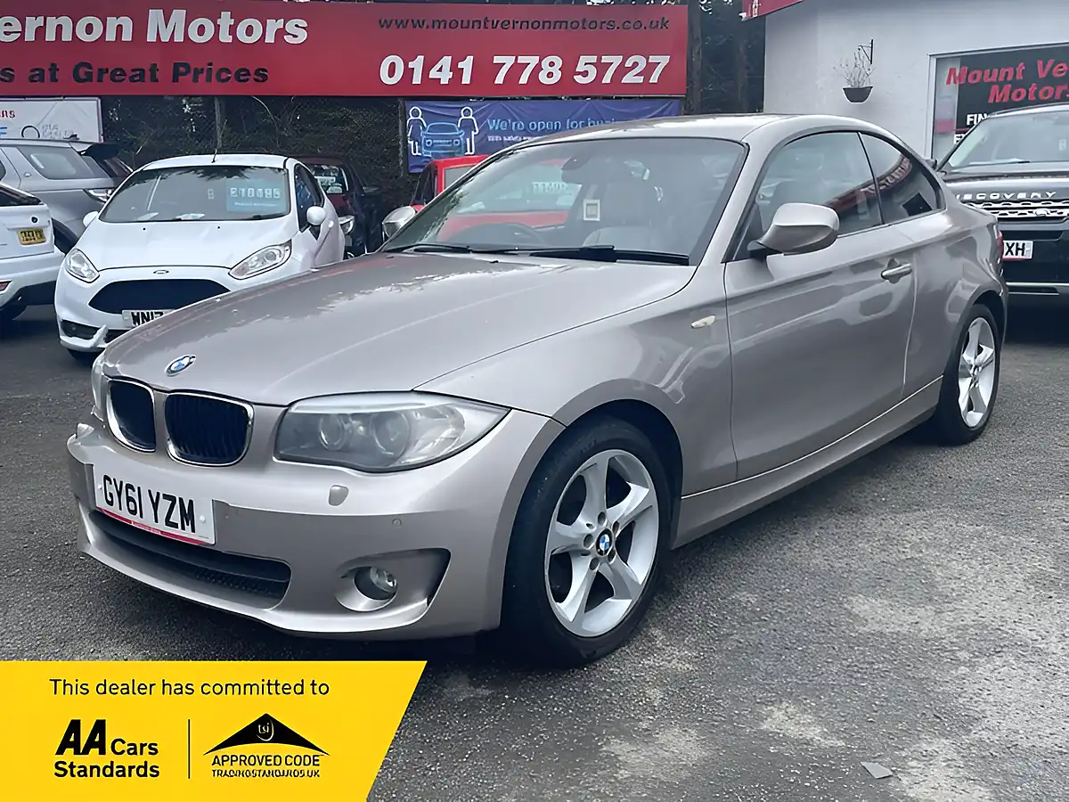 Used 2011 BMW 1 Series Se Silver - Front View