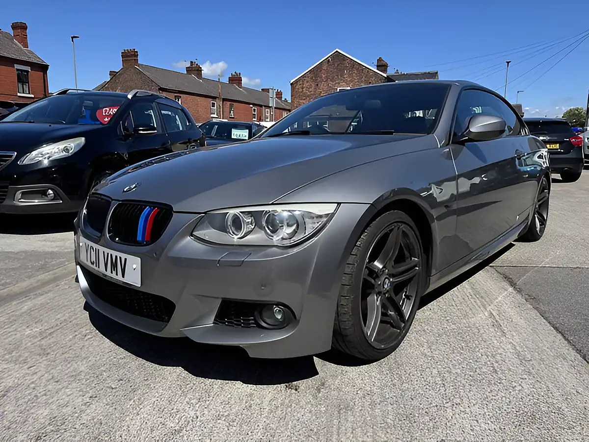 Used 2011 BMW 3 Series M Sport Grey - Front View