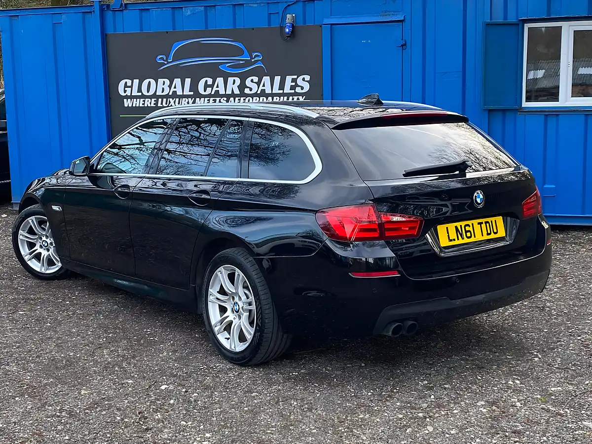 Used 2011 BMW 5 Series M Sport Touring Black - Interior and Exterior details 4