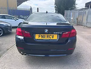 Used 2011 BMW 5 Series Se Imperial Blue Xirallic - Interior and Exterior details 2