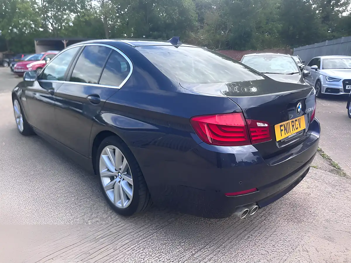Used 2011 BMW 5 Series Se Imperial Blue Xirallic - Interior and Exterior details 4