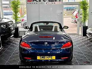 Used 2011 BMW Z4 Convertible Blue - Interior and Exterior details 11