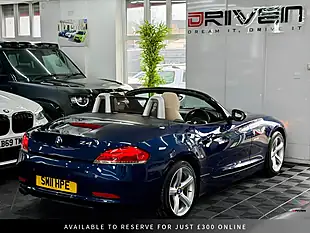 Used 2011 BMW Z4 Convertible Blue - Interior and Exterior details 13