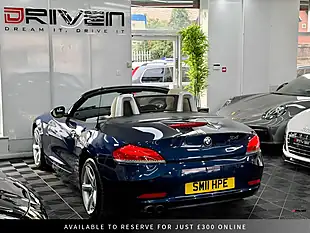 Used 2011 BMW Z4 Convertible Blue - Interior and Exterior details 2