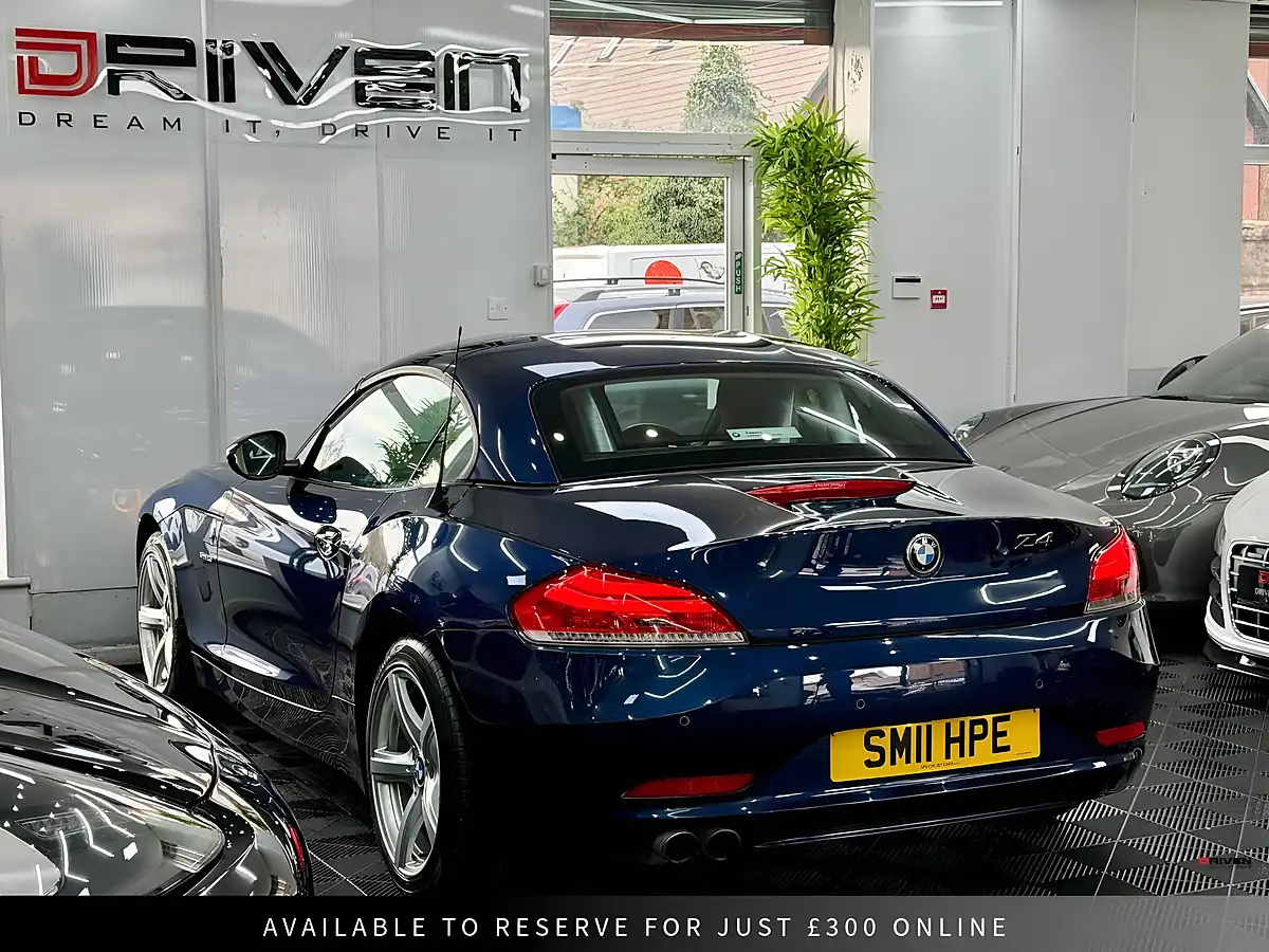 Used 2011 BMW Z4 Convertible Blue - Interior and Exterior details 6