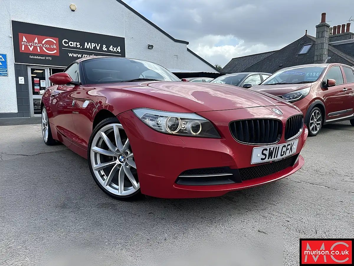Used 2011 BMW Z4 Highline Edition Crimson Red - Front View