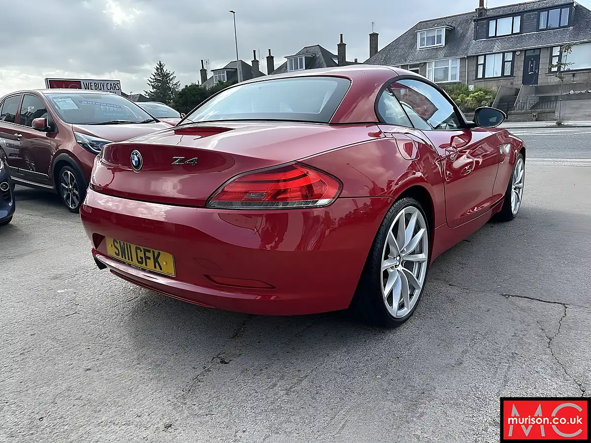 Used 2011 BMW Z4 Highline Edition Crimson Red - Interior and Exterior details 12
