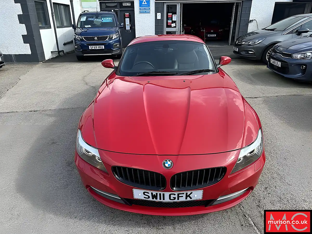 Used 2011 BMW Z4 Highline Edition Crimson Red - Interior and Exterior details 7