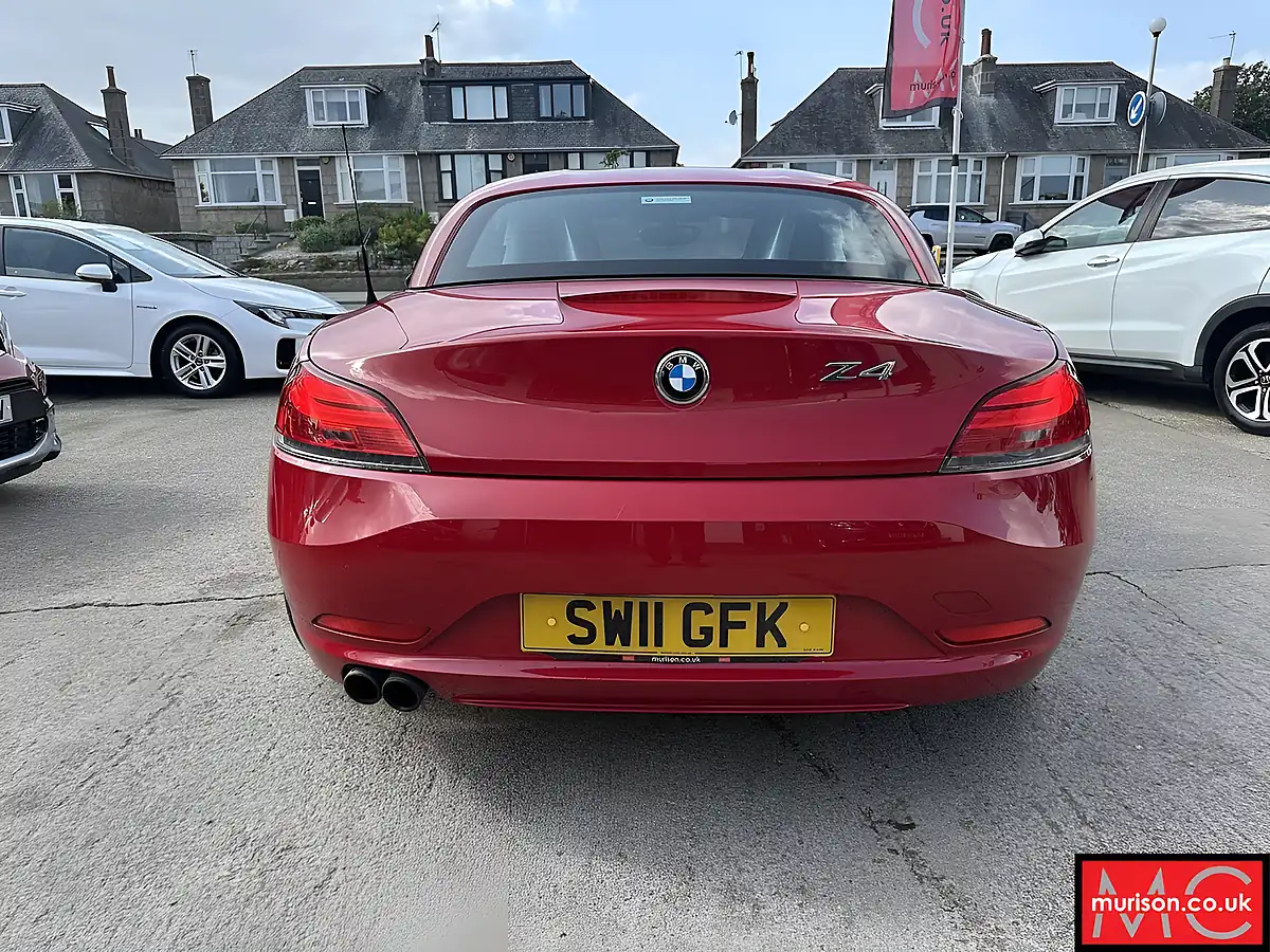 Used 2011 BMW Z4 Highline Edition Crimson Red - Interior and Exterior details 9