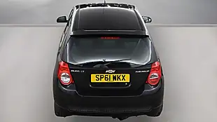 Used 2011 Chevrolet Aveo Lt Black - Interior and Exterior details 9