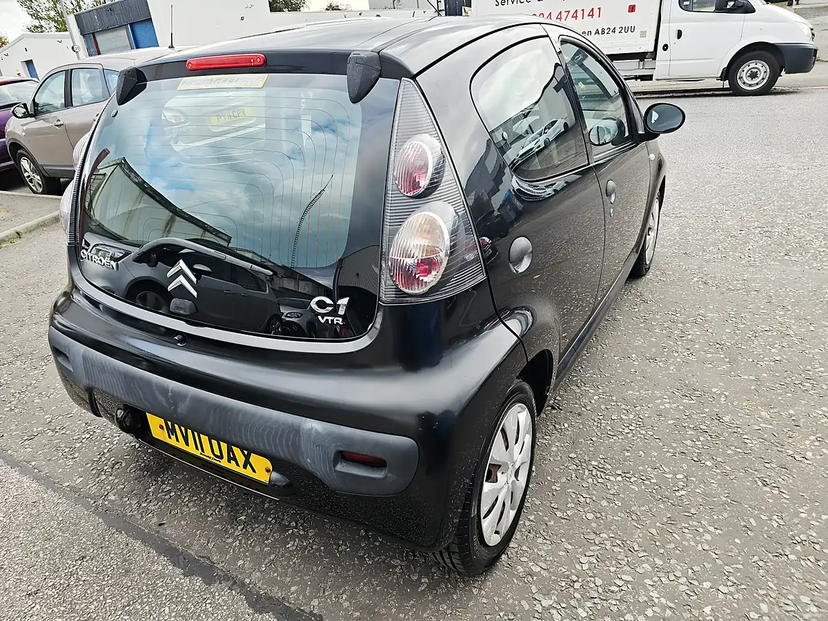 Used 2011 Citroen C1 Vtr Black - Interior and Exterior details 3