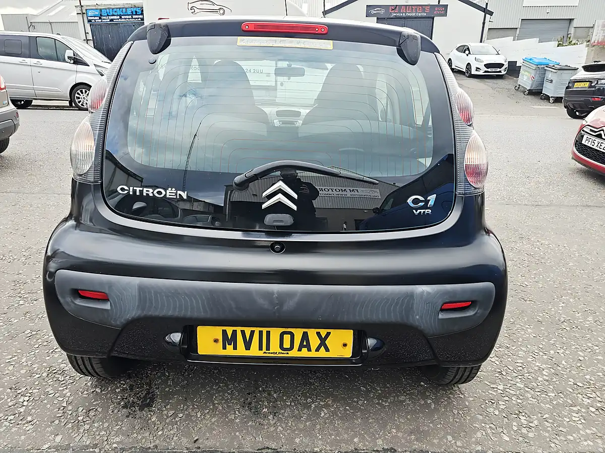 Used 2011 Citroen C1 Vtr Black - Interior and Exterior details 4