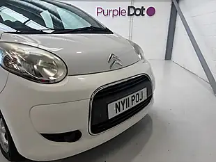 Used 2011 Citroen C1 Vtr+ White - Interior and Exterior details 6