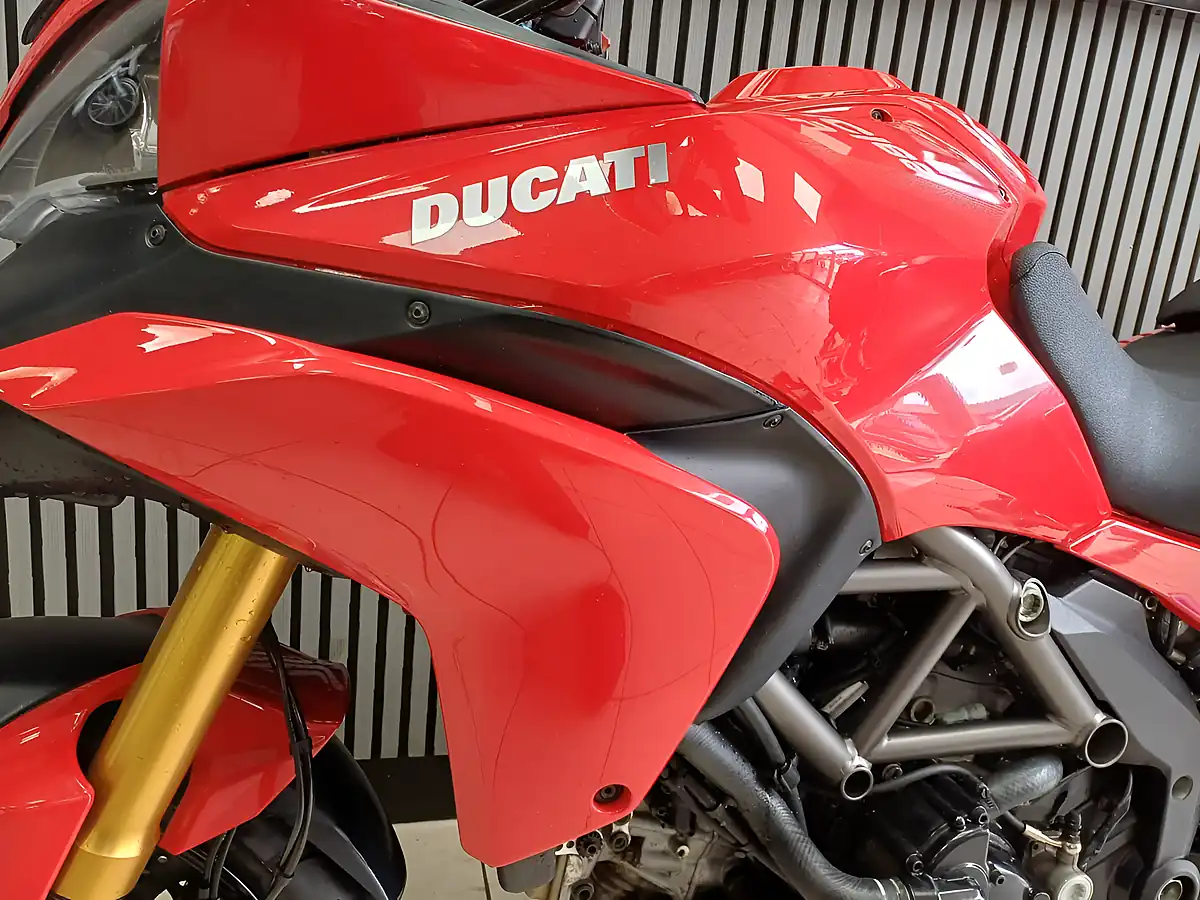 Used 2011 Ducati Multistrada 1200 Touring Red - Interior and Exterior details 11