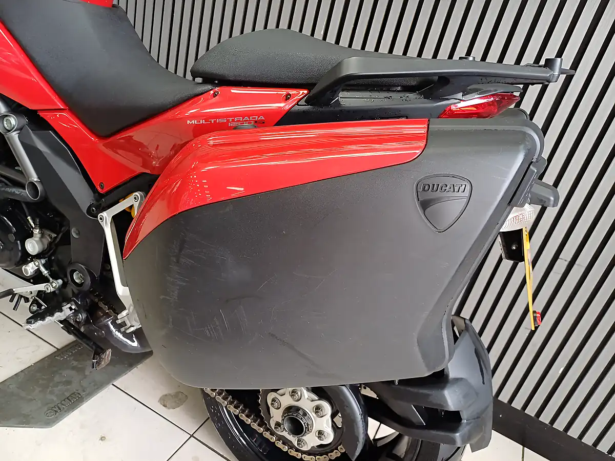 Used 2011 Ducati Multistrada 1200 Touring Red - Interior and Exterior details 13