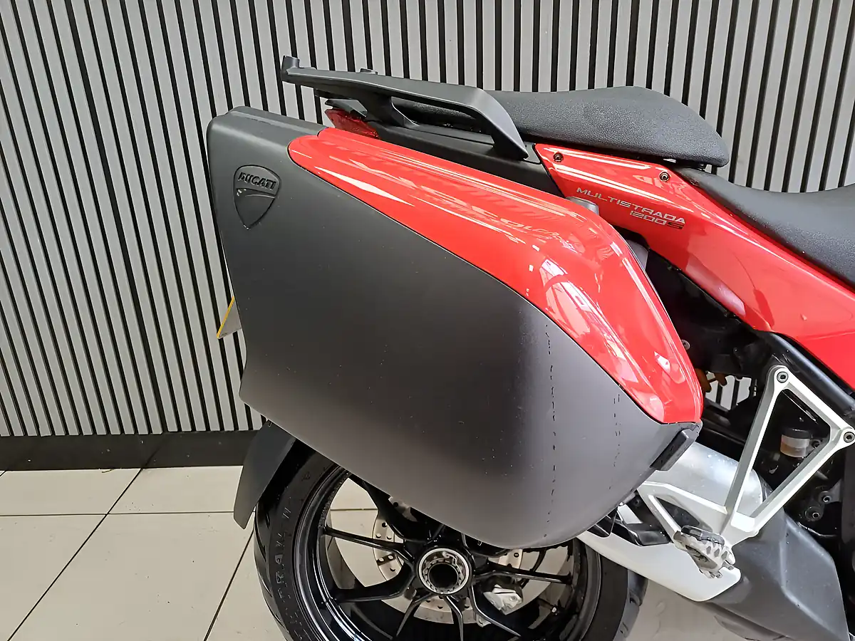 Used 2011 Ducati Multistrada 1200 Touring Red - Interior and Exterior details 14