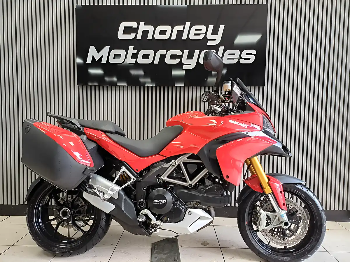 Used 2011 Ducati Multistrada 1200 Touring Red - Interior and Exterior details 2